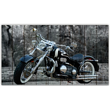 Панно с рисунком мотоцикл Creative Wood Мотоциклы Мотоциклы - Мото 7